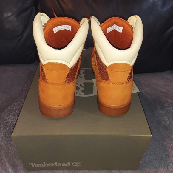 NIB TIMBERLAND TB0A1PL4 BURNT SIENNA CASUAL RUNNING FIELD BOOTS Size 7 Men's - Picture 10 of 10